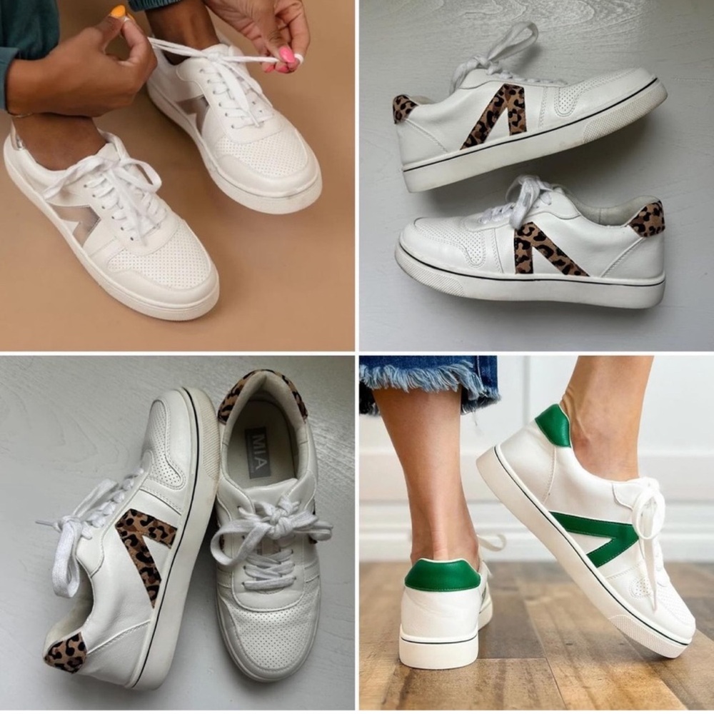 Mia Krew Perforated Sneakers